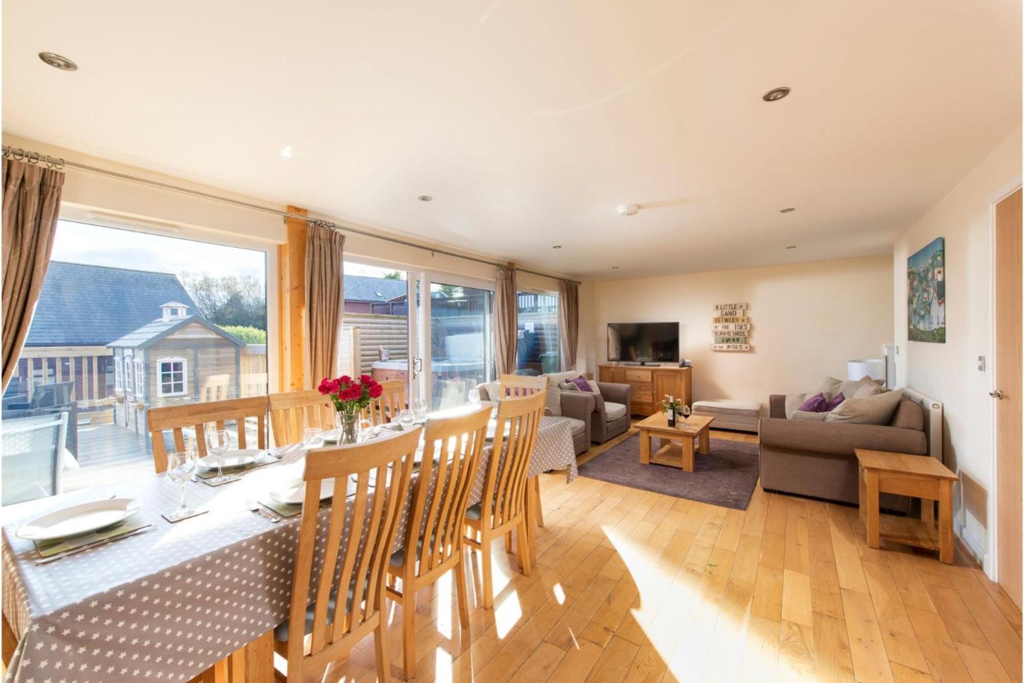 Lodge 40, Retallack Resort & Spa St Columb Major Extérieur photo